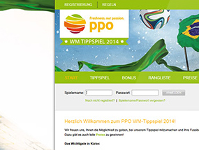 PPO Services AG – WM Tippspiel